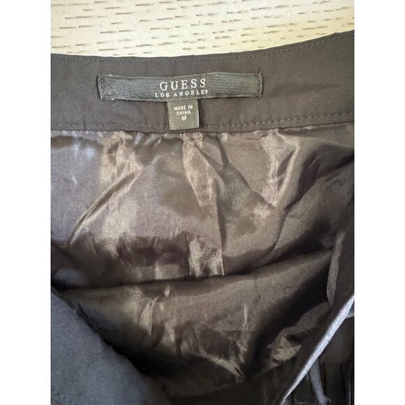 Guess Yuzi Mid Rise Layered Fringe Skirt Size Medium - Picture 3 of 4